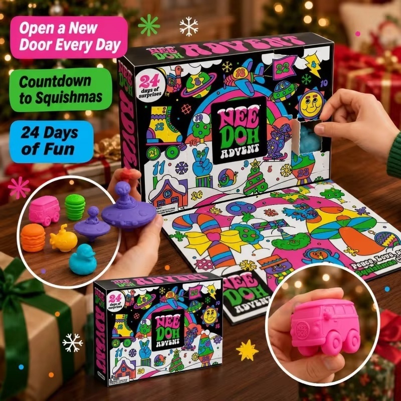 2026 Neuer NeeDoh Weihnachts-A – Advent Calendar Gift Bewertung und Preis