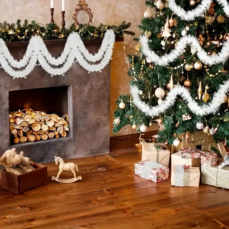 1 Stück 2m Weihnachts-Lametta- – Tinsel Garland Decoration Bewertung und Preis