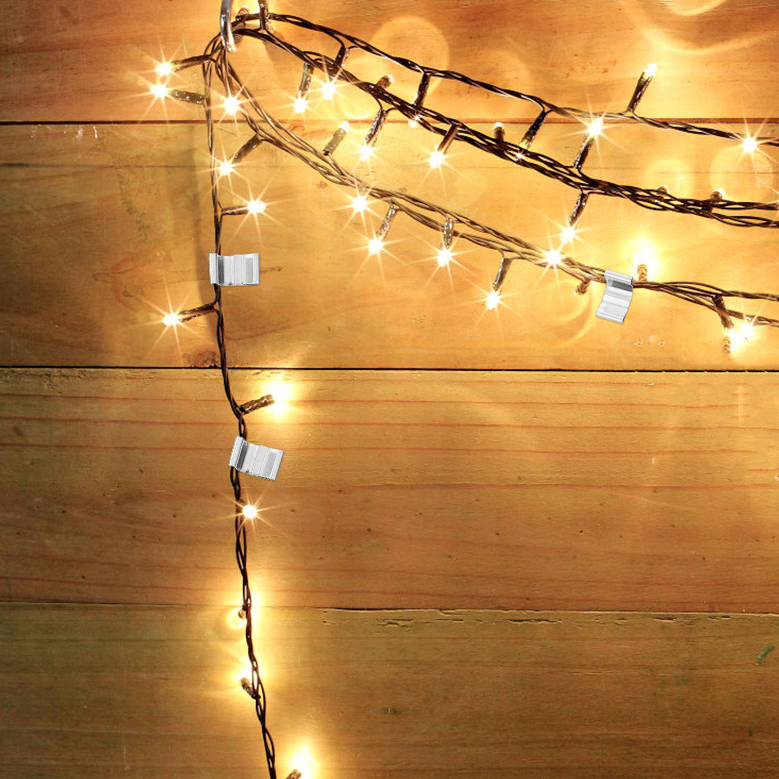 100 Stück Rostfreie Metall-Dac – Christmas Lights Outdoor Bewertung und Preis