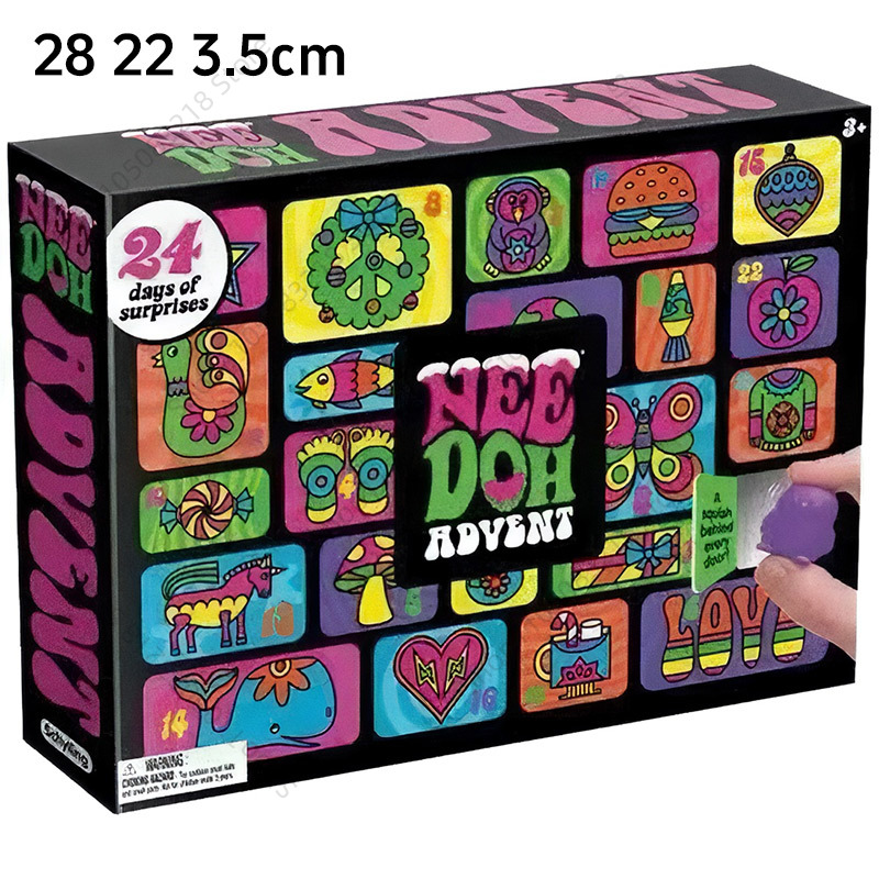 2026 NeeDoh Adventskalender Ge – Advent Calendar Gift Bewertung und Preis
