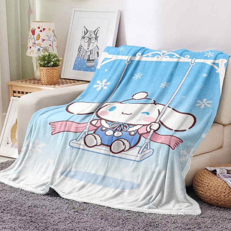 Sanrio Decke Cinnamoroll Winte – Christmas Throw Blanket Bewertung und Preis