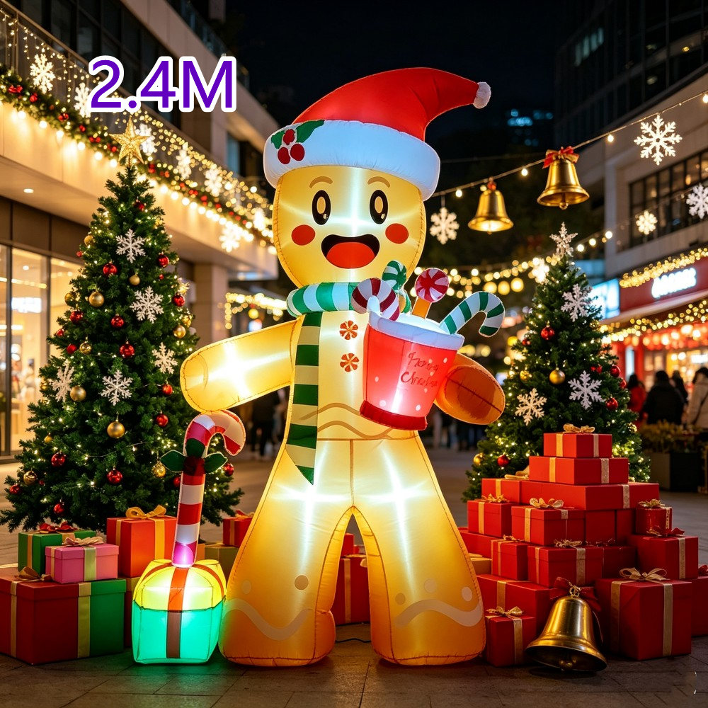 Weihnachten 2,4M Aufblasbare L – Christmas Lights Outdoor Bewertung und Preis