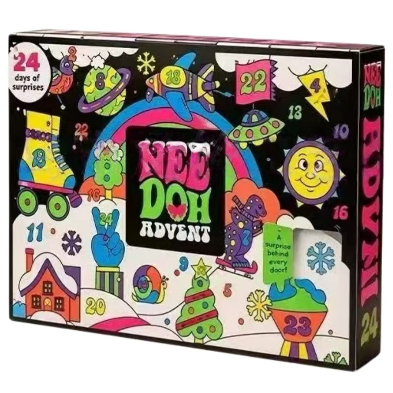 2026 NeeDoh Adventskalender 3D – Advent Calendar Gift Bewertung und Preis