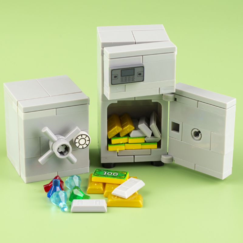 MOC Stadt Strongbox Safe Baust – Lego Set Creator Bewertung und Preis