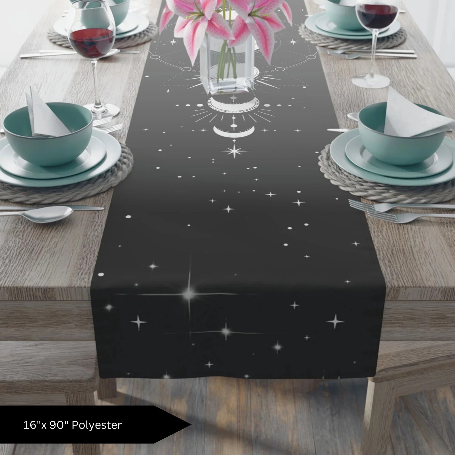 Himmelsgebundener Tischläufer  – Christmas Table Runner Bewertung und Preis