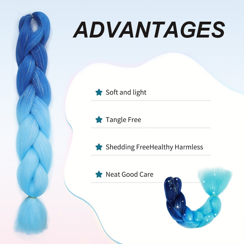 Glänzende Regenbogen-Jumbo-Zöp – Tinsel Garland Decoration Bewertung und Preis