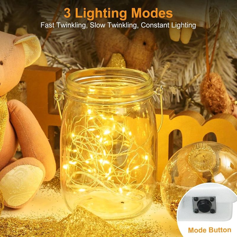 1m Wasserdichte LED-Glühwirbel – Led Fairy String Lights Bewertung und Preis